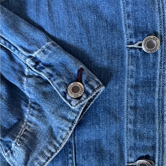 Orvis Classic Indigo Denim/Cotton Shirt Jacket Size  X-Large - Picture 11 of 15